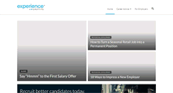 Desktop Screenshot of experience.com